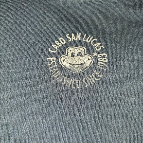 Senor Frog’s (Surfboard Repair) Navy Blue Large  Short Sleeve T Shirt - Picture 5 of 9